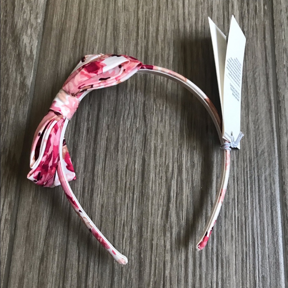 NWT Janie and Jack Floral Bow Headband